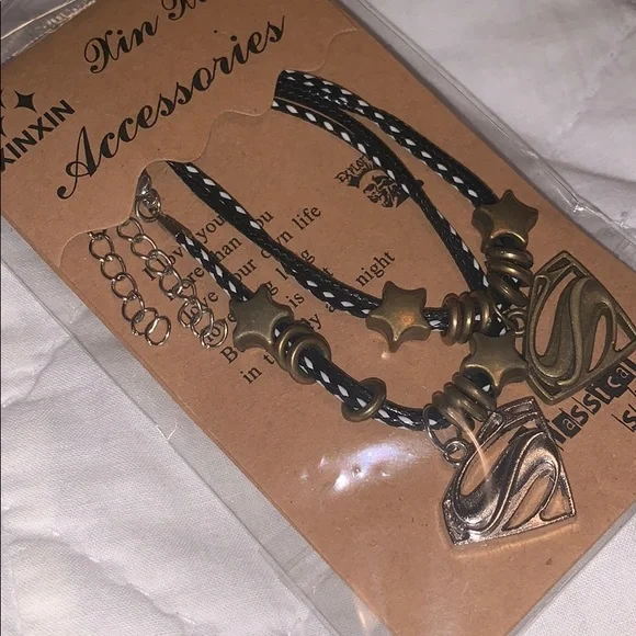 Xin Xin Accessories Superman bracelets New - Picture 3 of 3